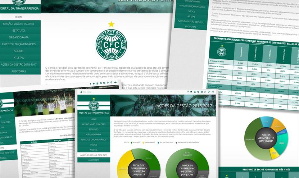 Coxa finalmente lança Portal da Transparência