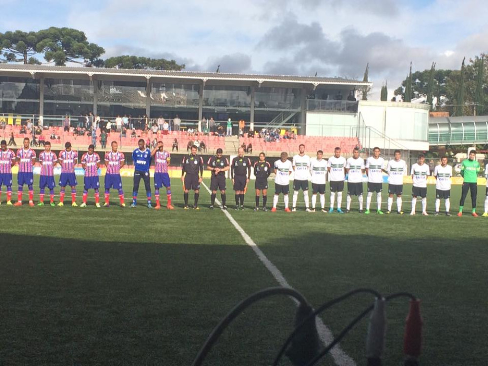 Sub-20 empata com o Bahia