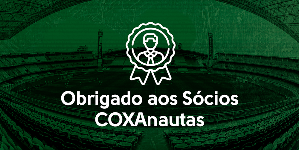 Obrigado aos Sócios COXAnautas