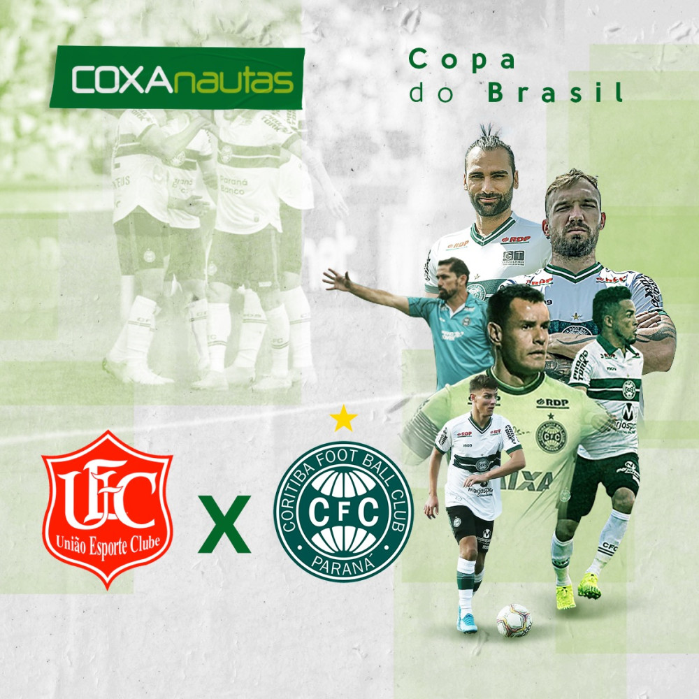 Coxa pega o União Rondonópolis na estreia da Copa do Brasil