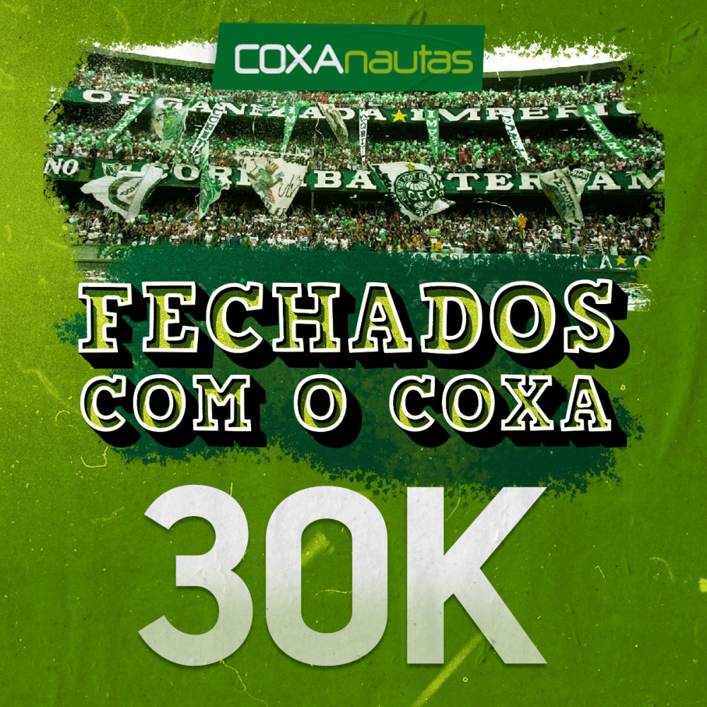 Fechados com o Coxa