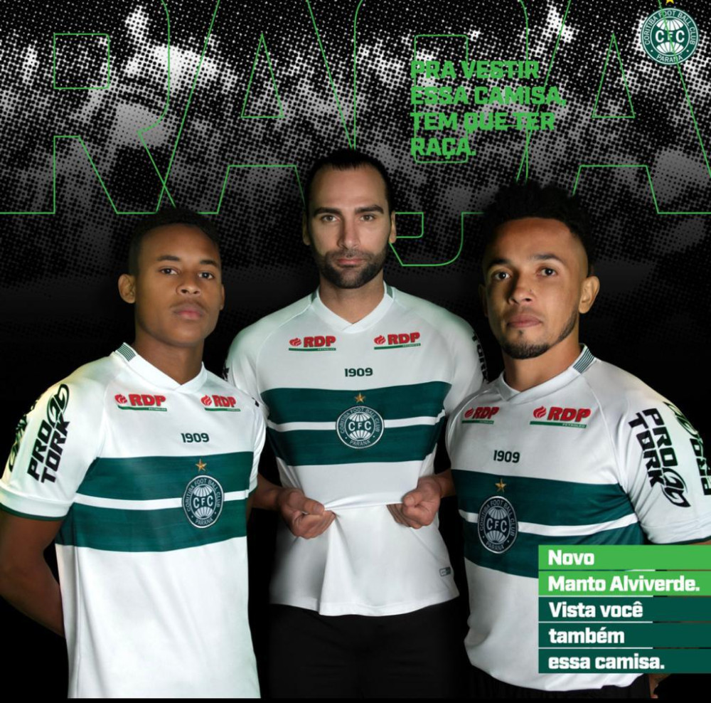 Coritiba lança novo uniforme