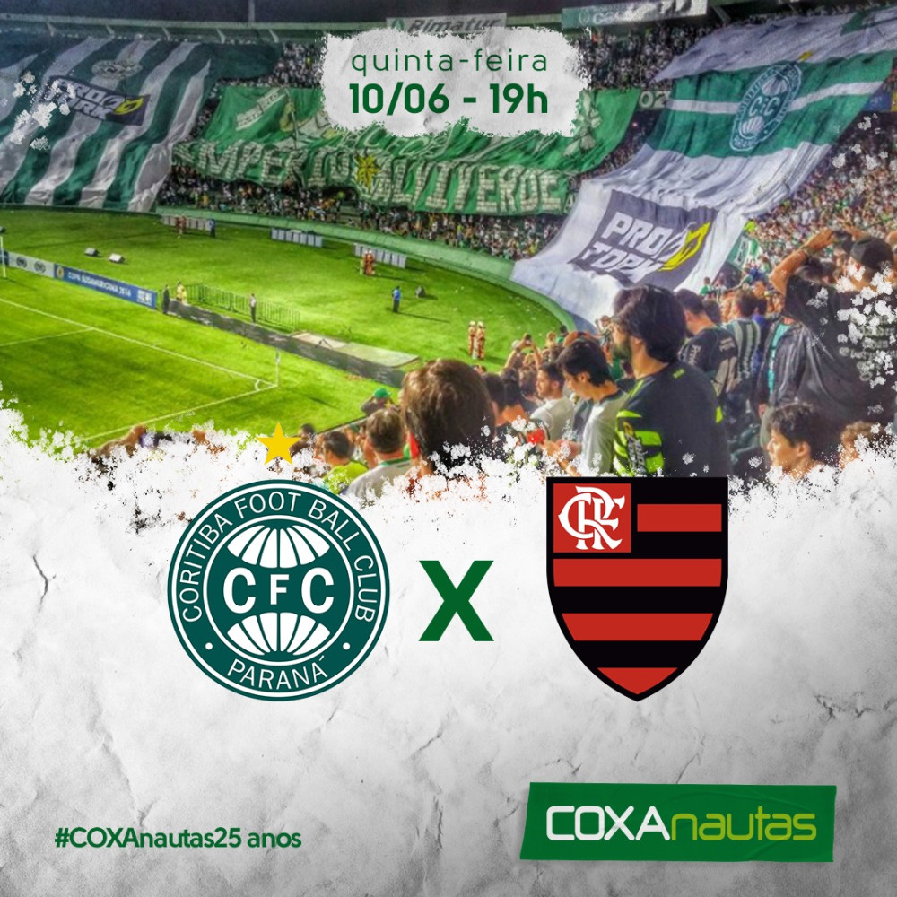 Coritiba tem grande desafio contra o Flamengo