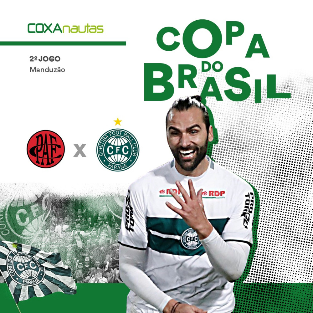 Coritiba enfrenta Pouso Alegre em busca de vaga na 3° fase