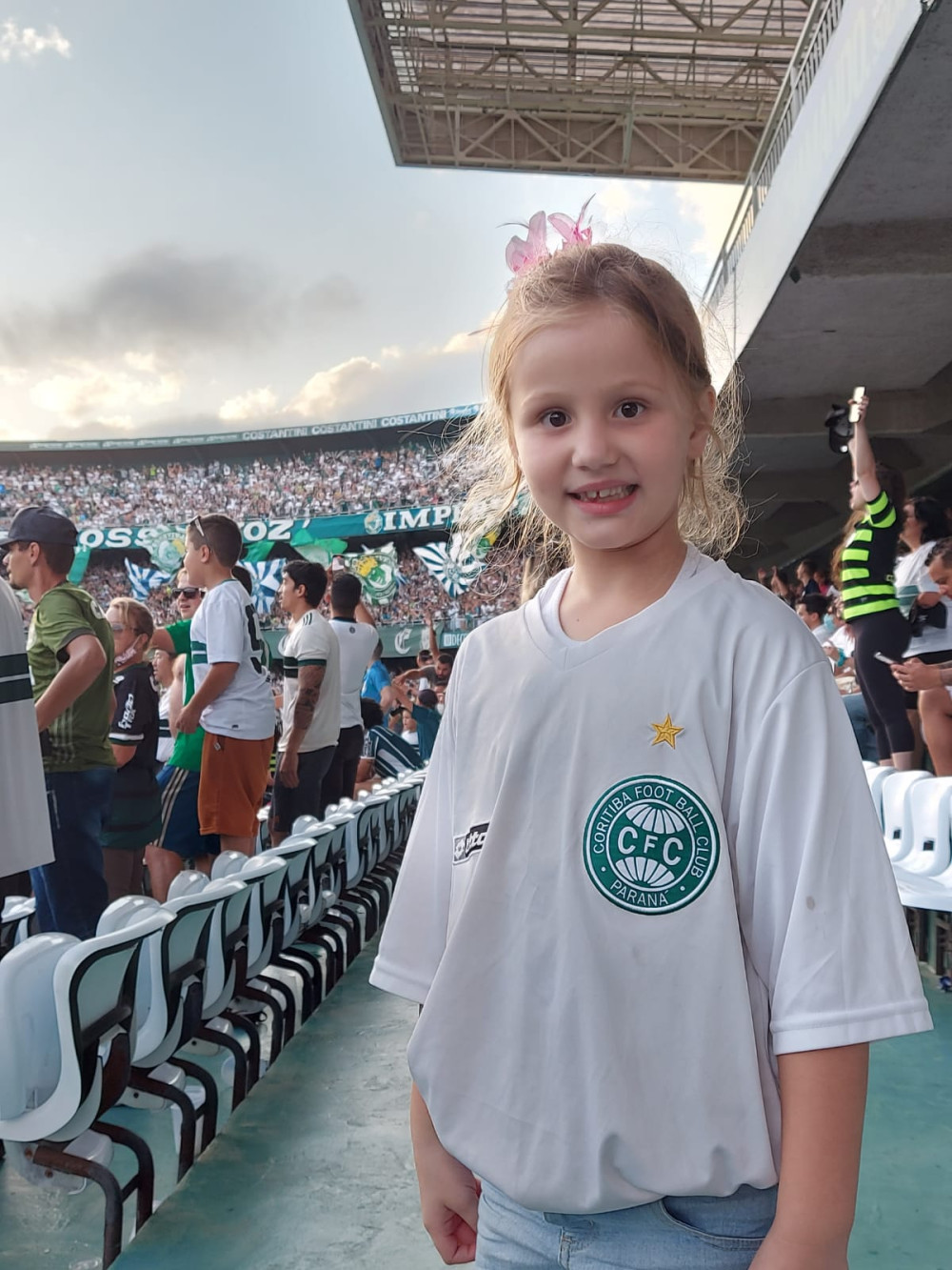 O amor pelo Coritiba vem desde criança!