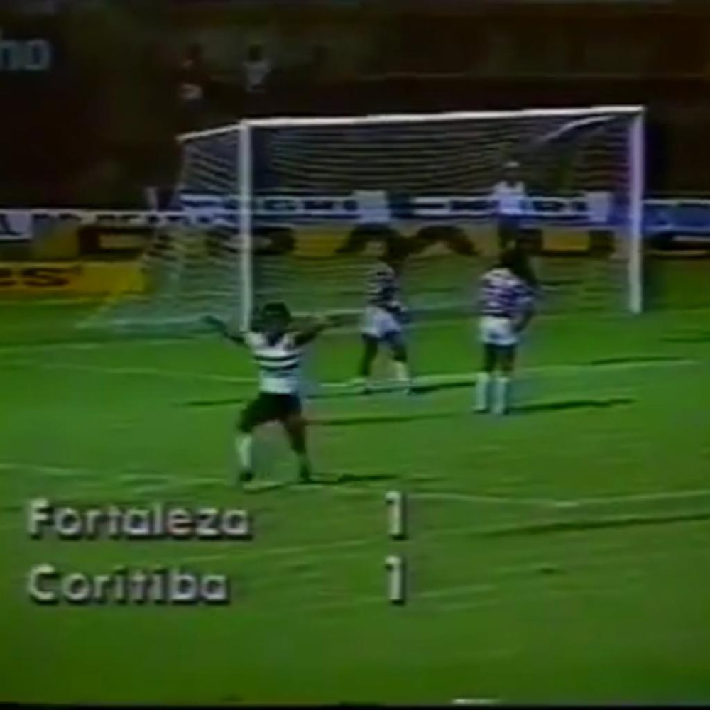 Em 1984, Lela marcou no importante empate contra o Fortaleza
