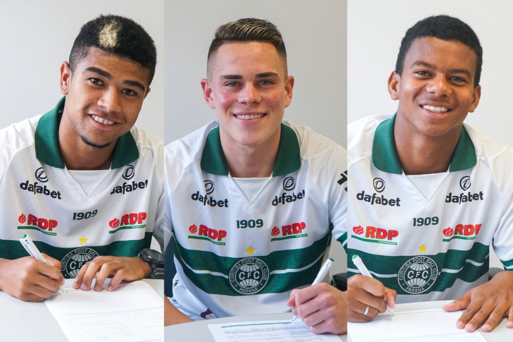Coritiba renova contrato com jogadores do Sub-20