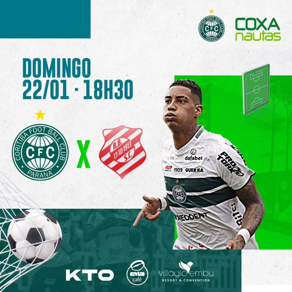 Com expectativa de casa cheia, Coritiba recebe o Rio Branco