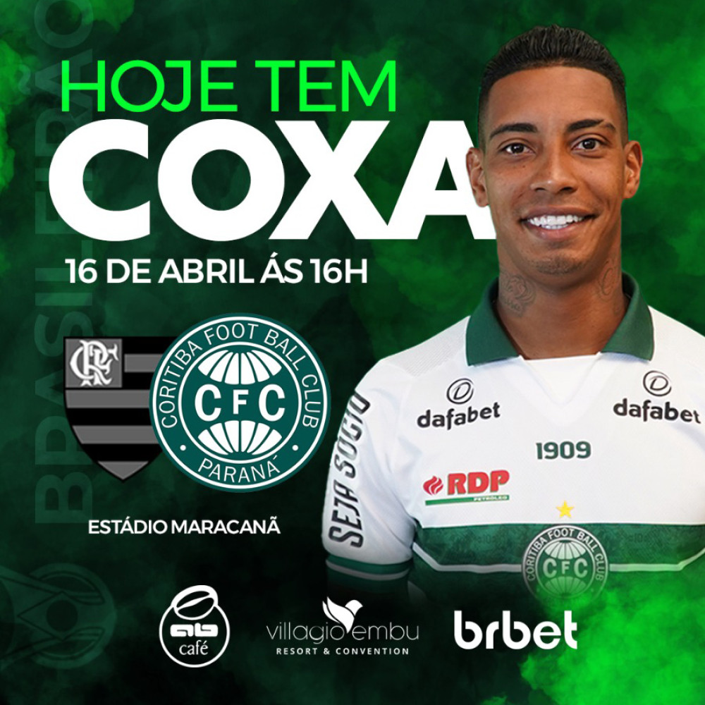 Coritiba estreia no Brasileirão contra o Flamengo