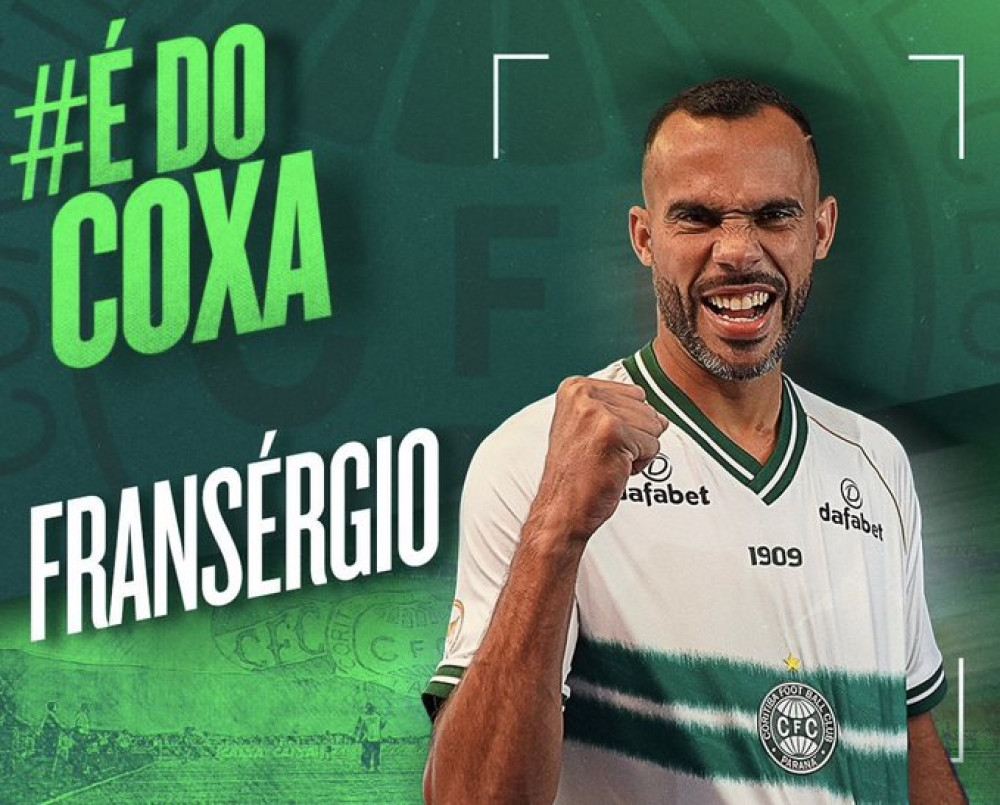 Coritiba anuncia a chegada de Fransérgio