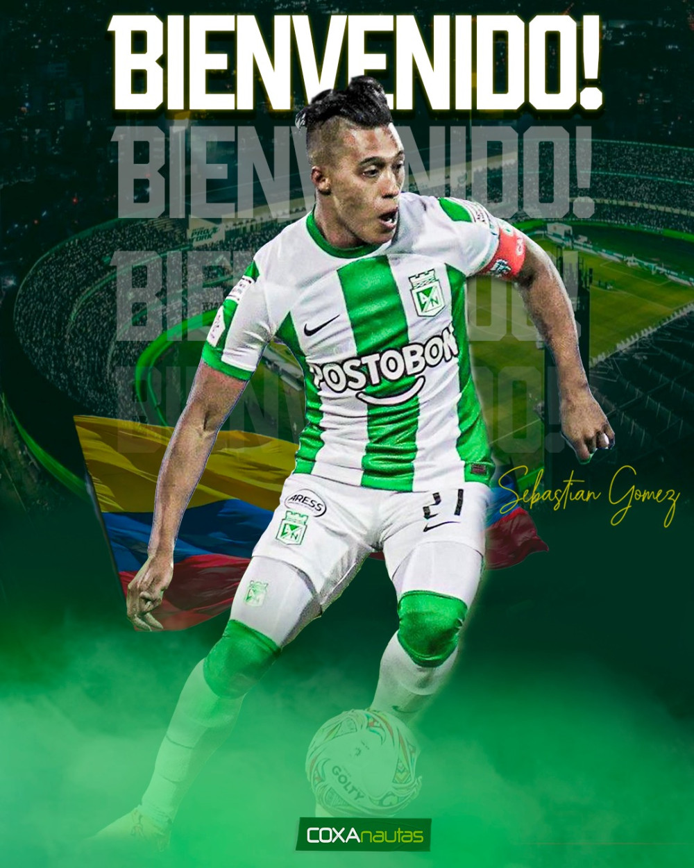 Bienvenido, Sebástian!