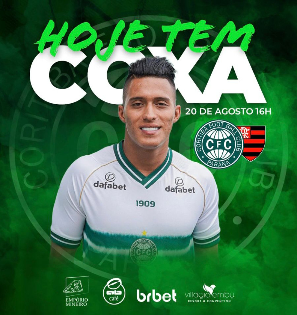 Coritiba enfrenta o Flamengo em busca de um segundo turno perfeito
