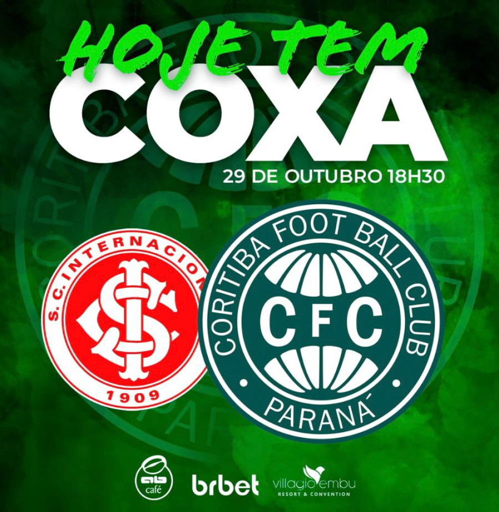 À beira do rebaixamento, Coritiba enfrenta o Internacional
