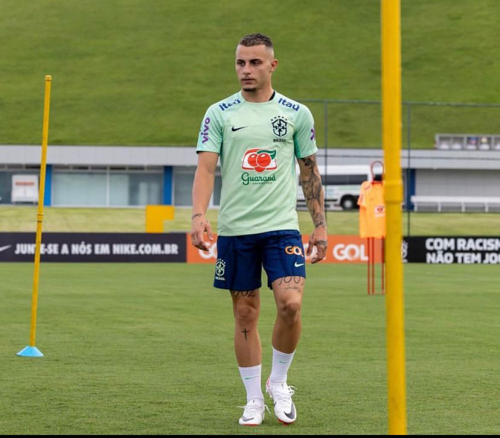 Bruno Gomes se destaca em jogo-treino da seleção brasileira