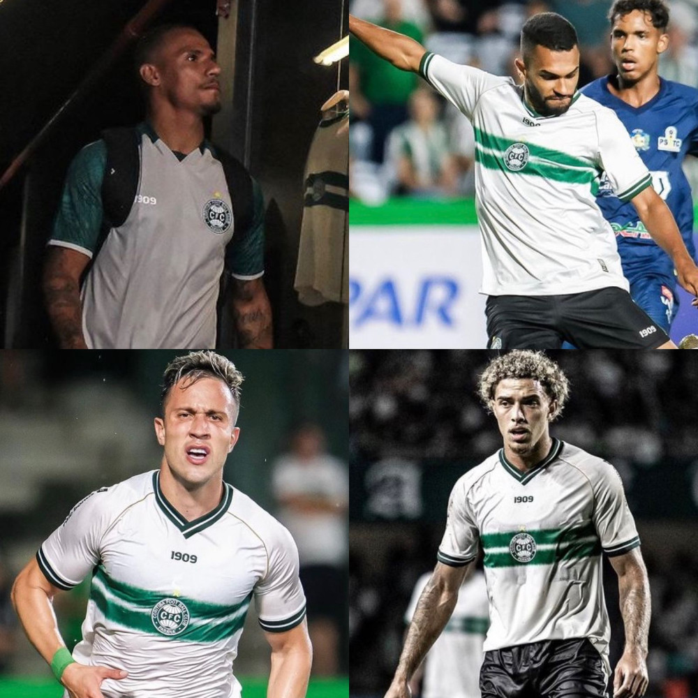 Coritiba estreou quatro jogadores contra o PSTC