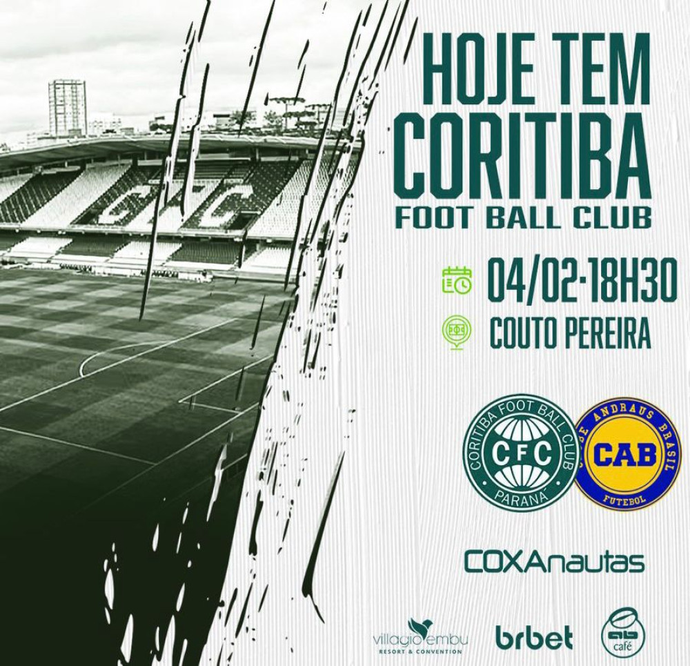 Coritiba enfrenta o Andraus no primeiro jogo entre as duas equipes