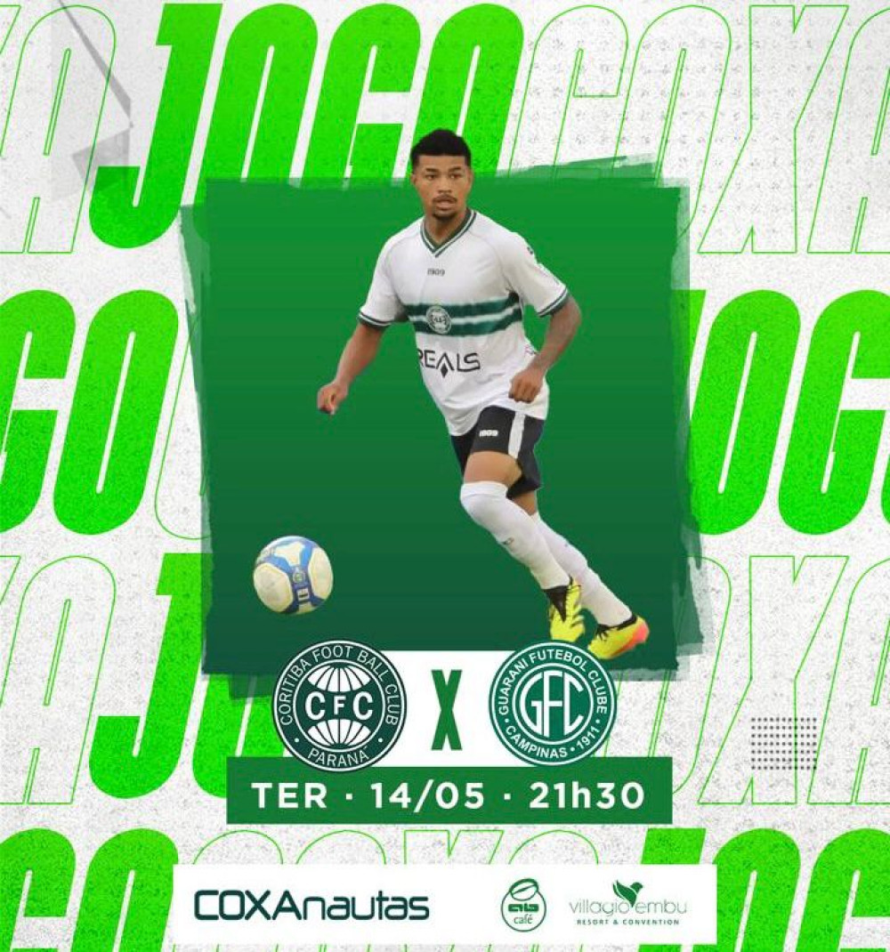 Em busca de recuperação, Coritiba recebe o Guarani no Couto Pereira