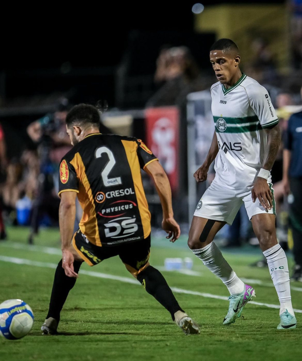 Coritiba empata sem gols contra Novorizontino