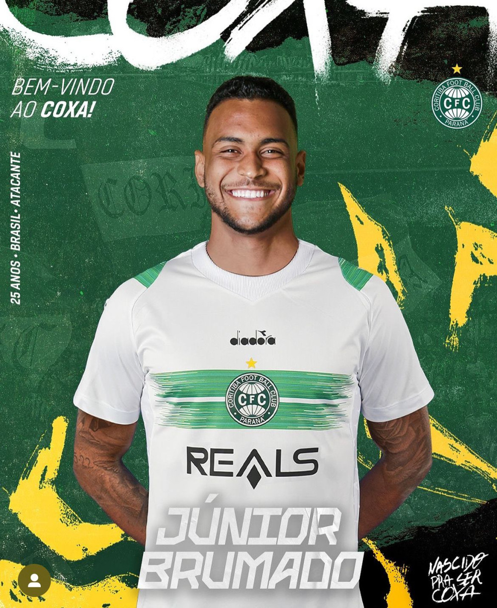 Junior Brumado é anunciado pelo Coritiba