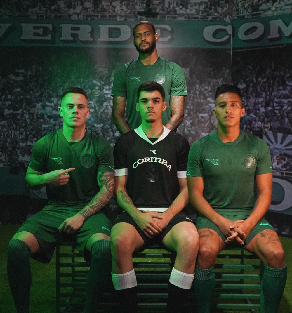 Coritiba lança novo uniforme