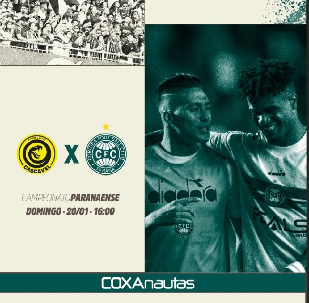 Coritiba enfrenta FC Cascavel para quebrar pequeno tabu