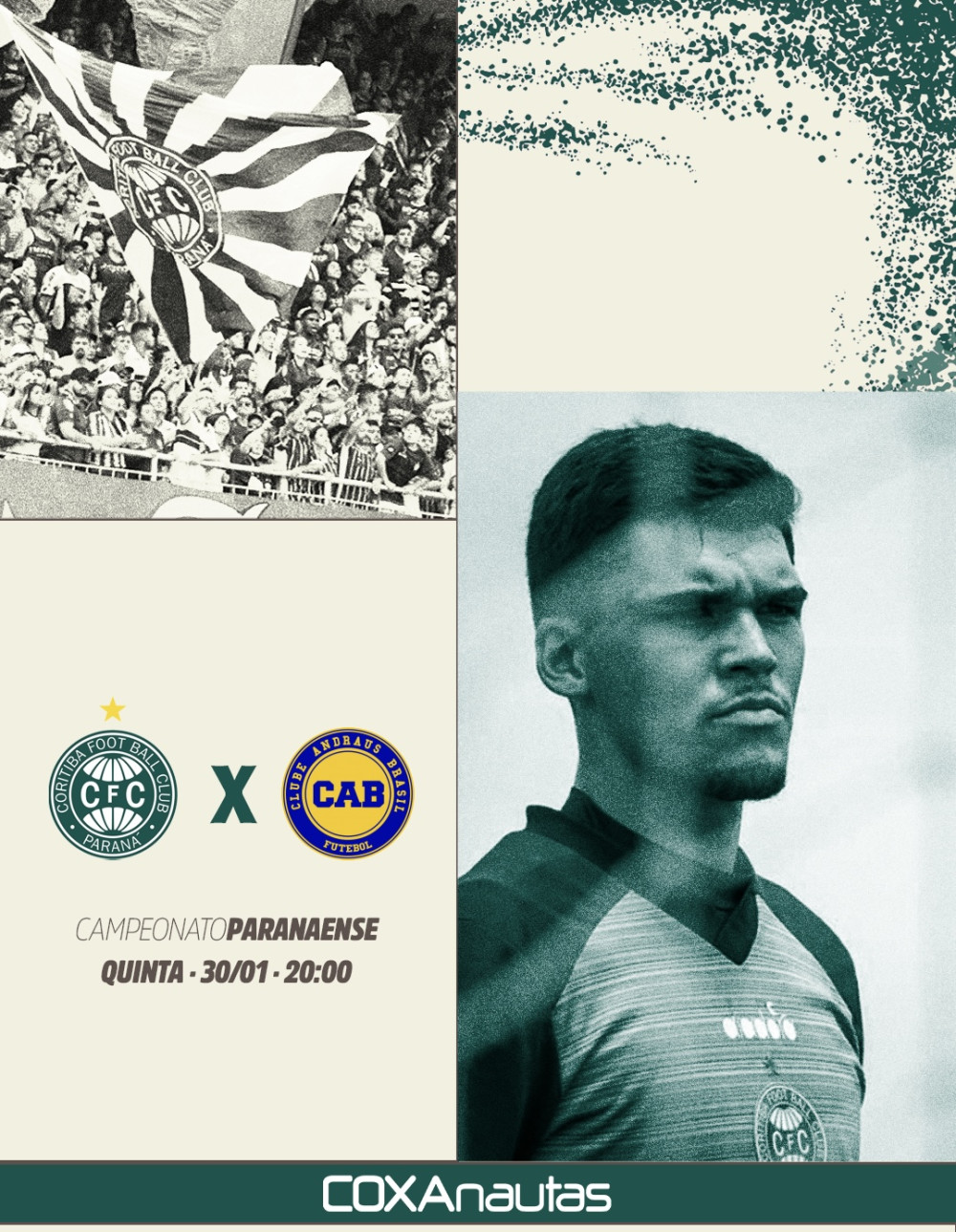 Cheio de desfalques, Coritiba enfrenta o Andraus no Couto