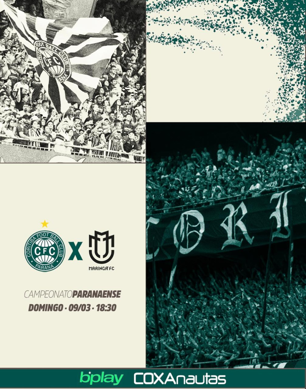 Coritiba precisa de virada histórica contra o Maringá para seguir no Paranaense
