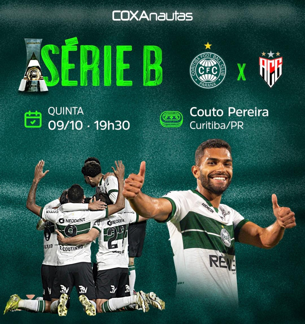 Rumo ao Acesso: Coritiba recebe o Atlético/GO em confronto decisivo no Couto Pereira