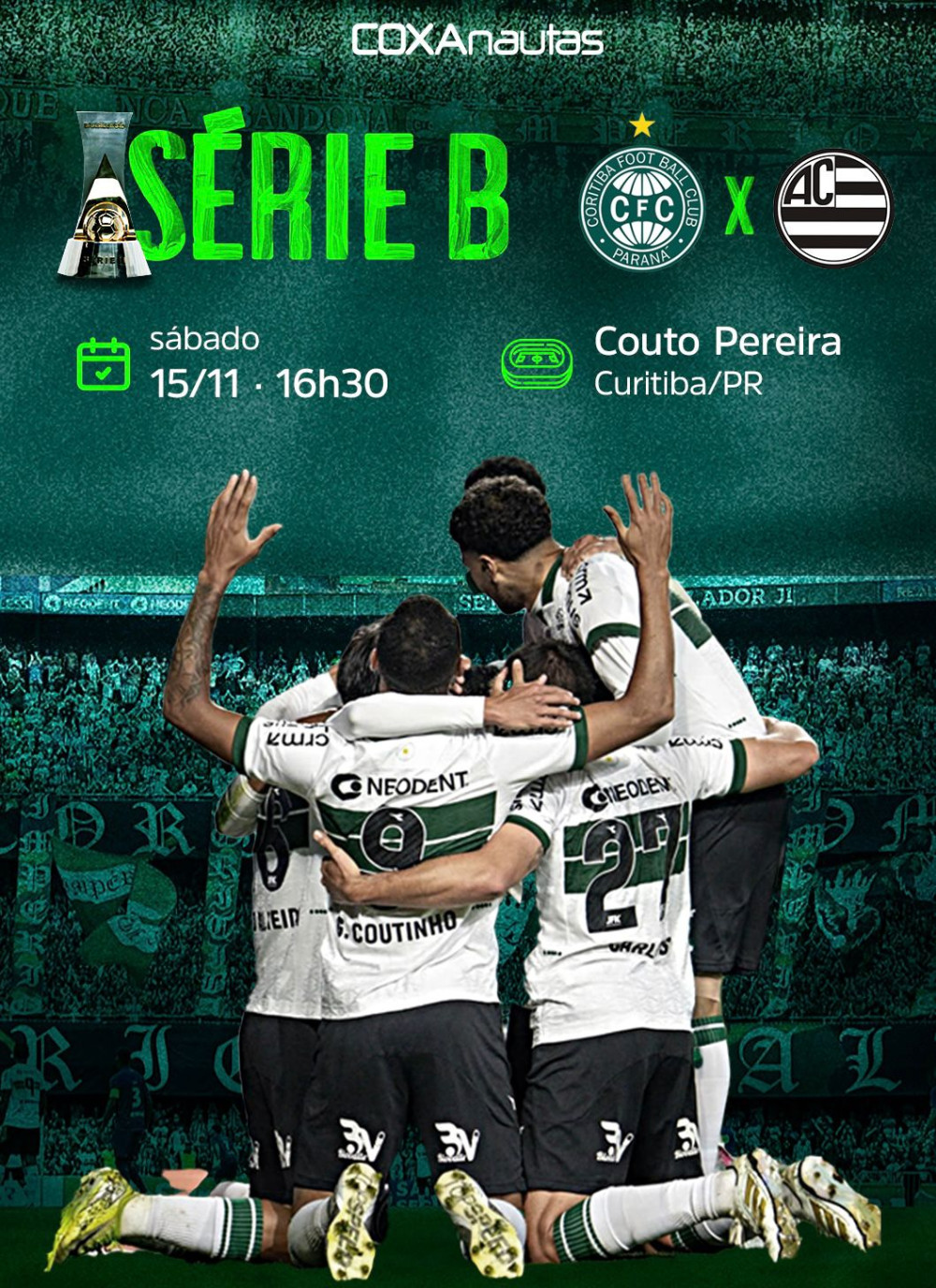 Coritiba enfrenta o Athletic em duelo decisivo