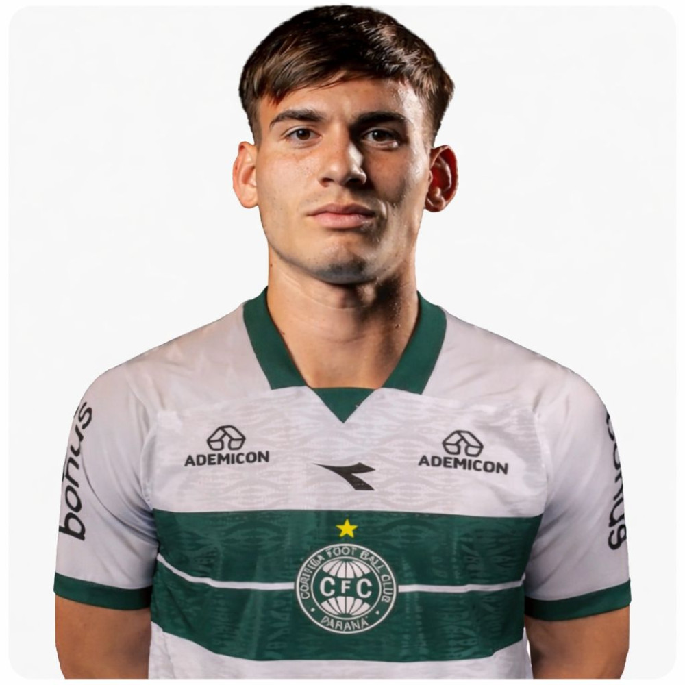 Coritiba anuncia a contratação do uruguaio Joaquín Lavega