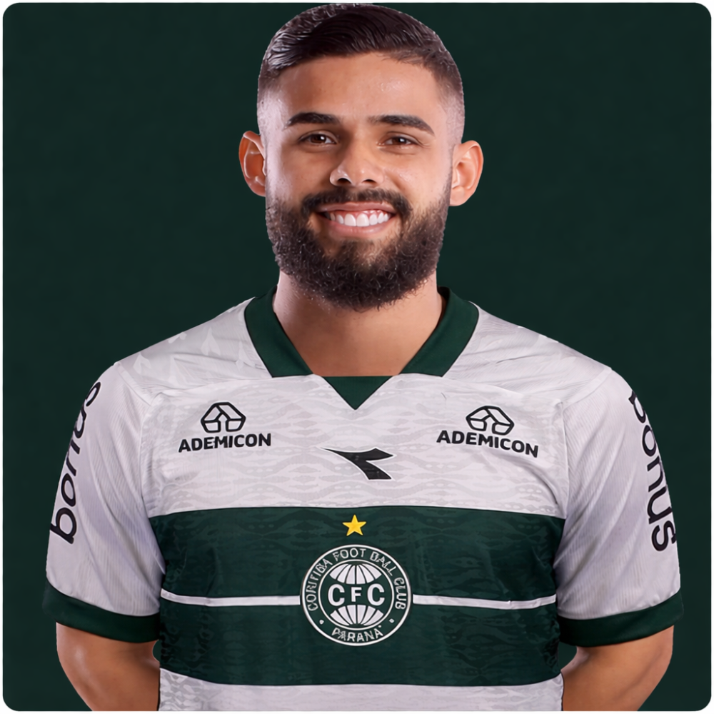 Felipe Jonathan é anunciado pelo Coritiba