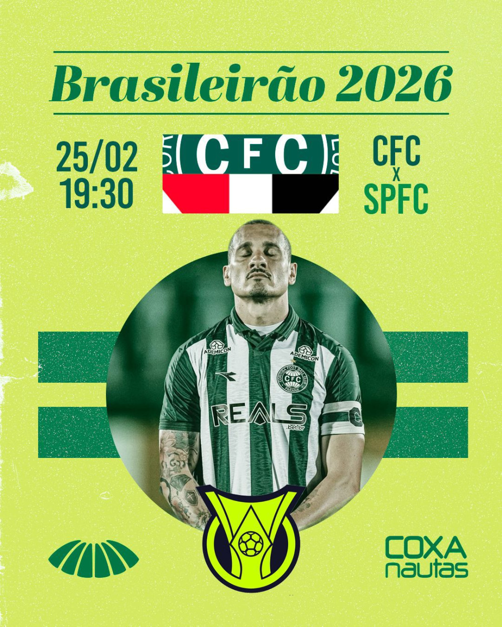 No Alto da Glória, Coritiba tenta reencontrar sua força contra o São Paulo