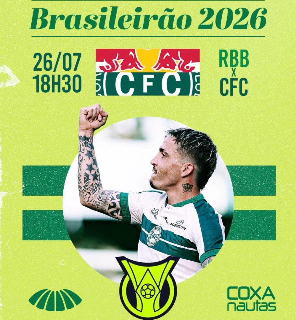 Coritiba busca reação fora de casa diante do Red Bull Bragantino 