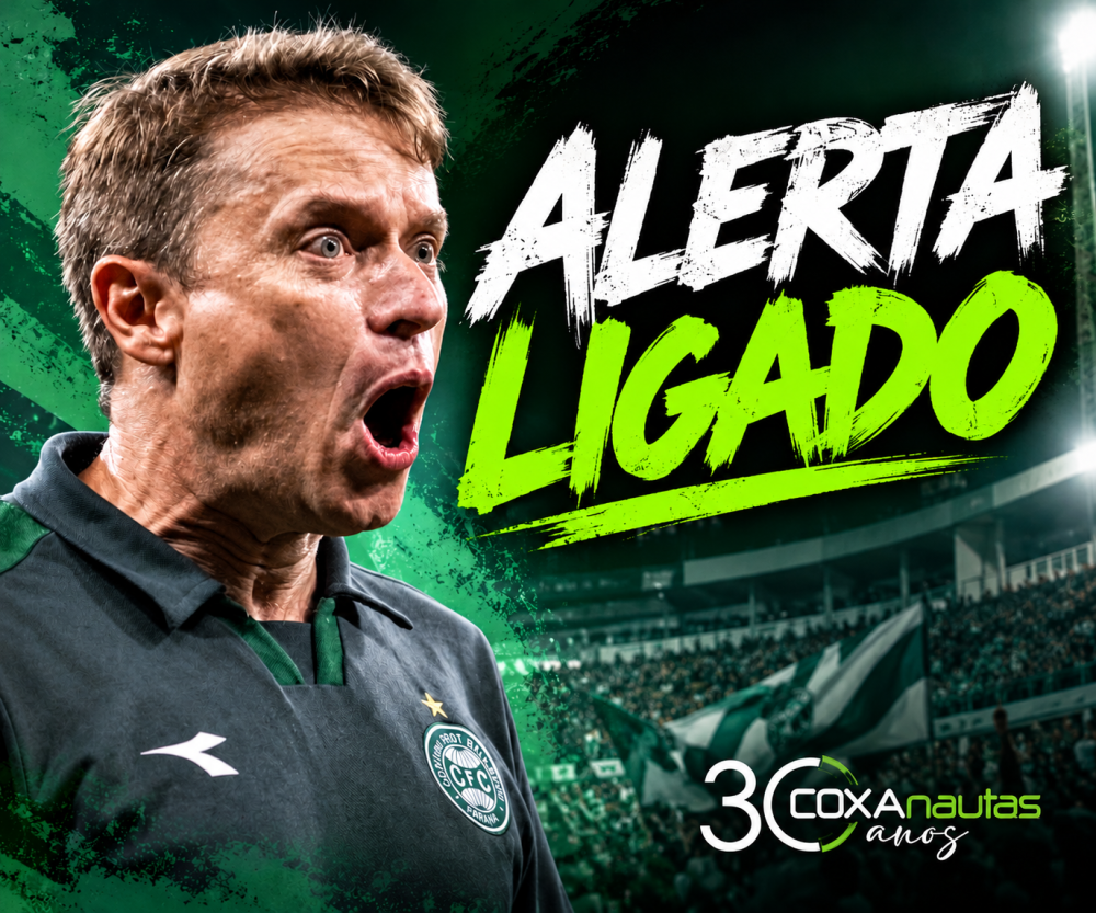 Coritiba entra em alerta: números mostram queda de rendimento e risco de aproximação do Z-4