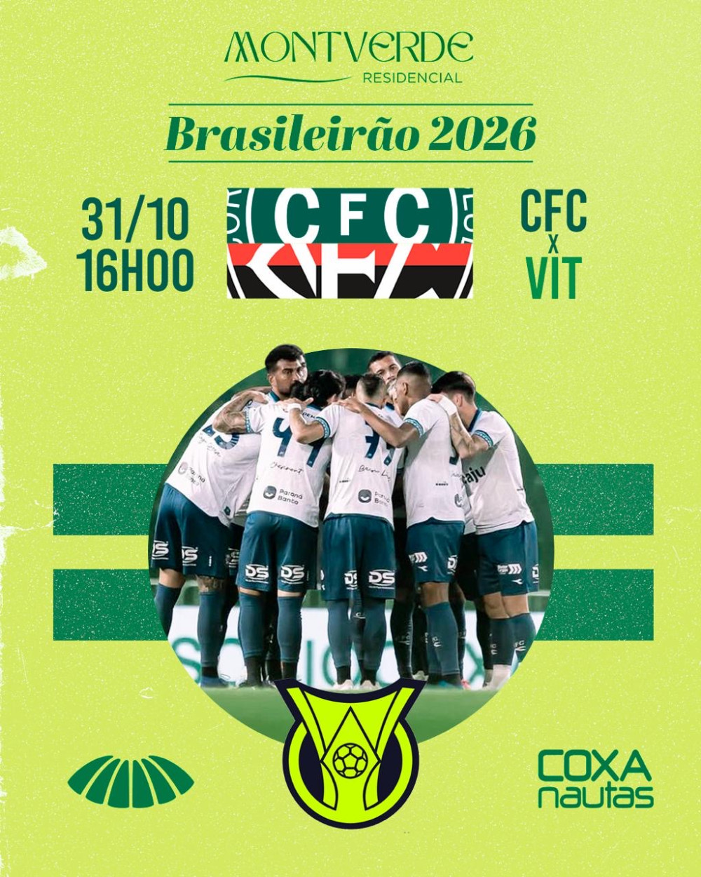 Coritiba encara o Vitória em confronto decisivo para se afastar da zona de rebaixamento