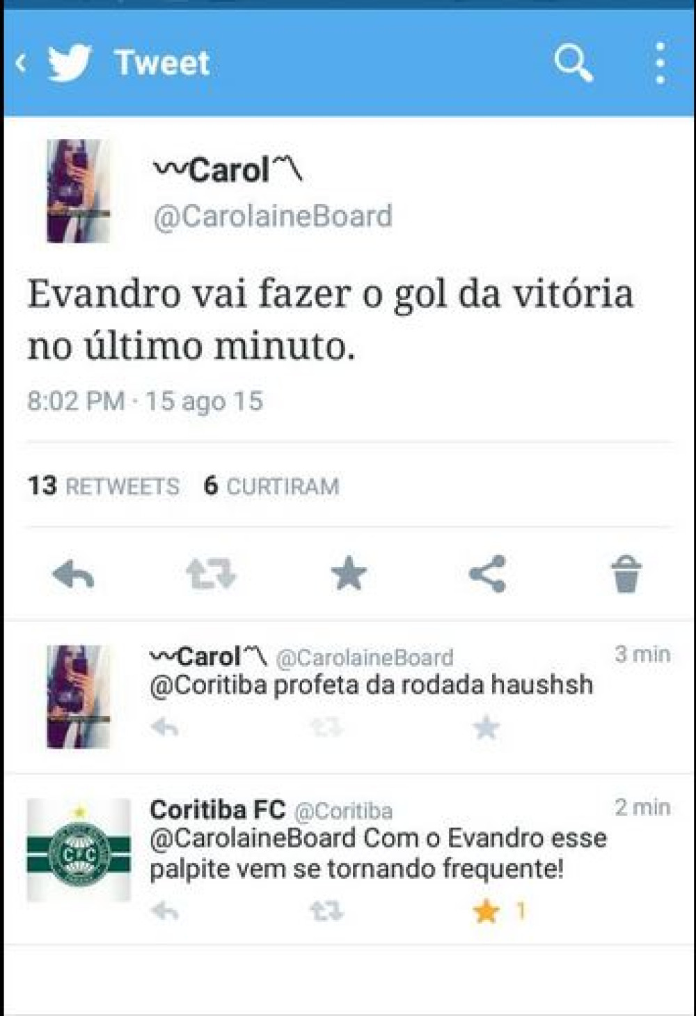 Um pouco de esperança