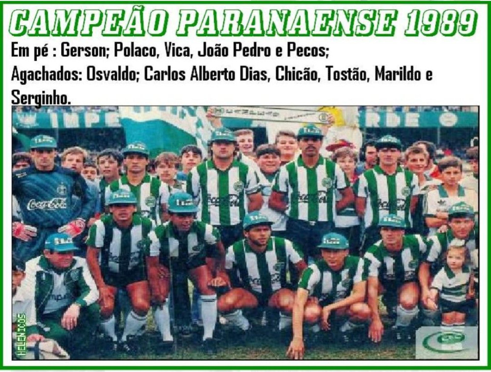 O maior Coritiba que vi jogar
