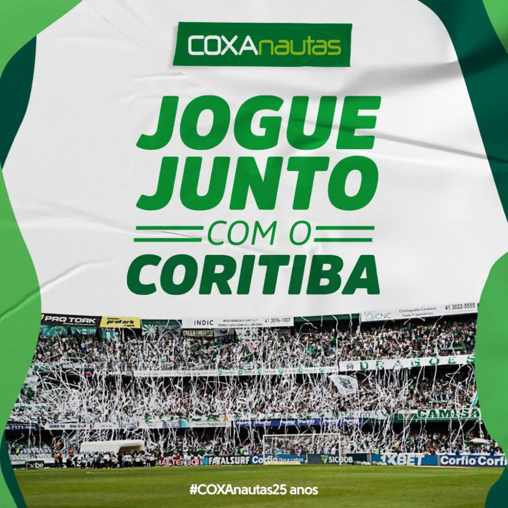 Jogue junto com o Coritiba - testemunho