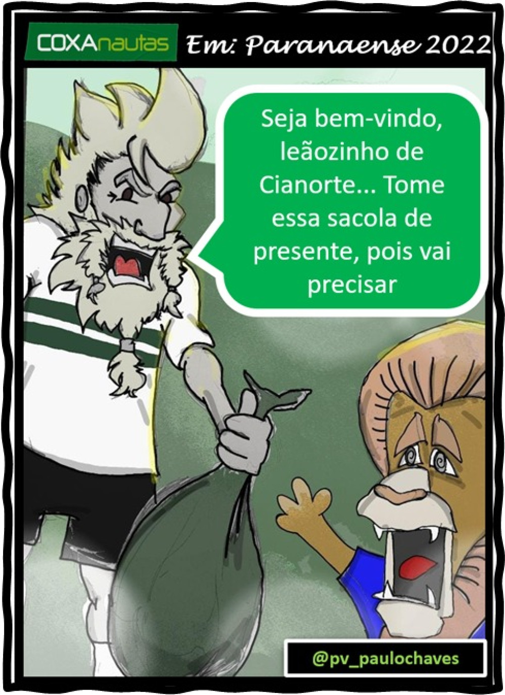 Coritiba x Cianorte : Venha Paranaense 2022!
