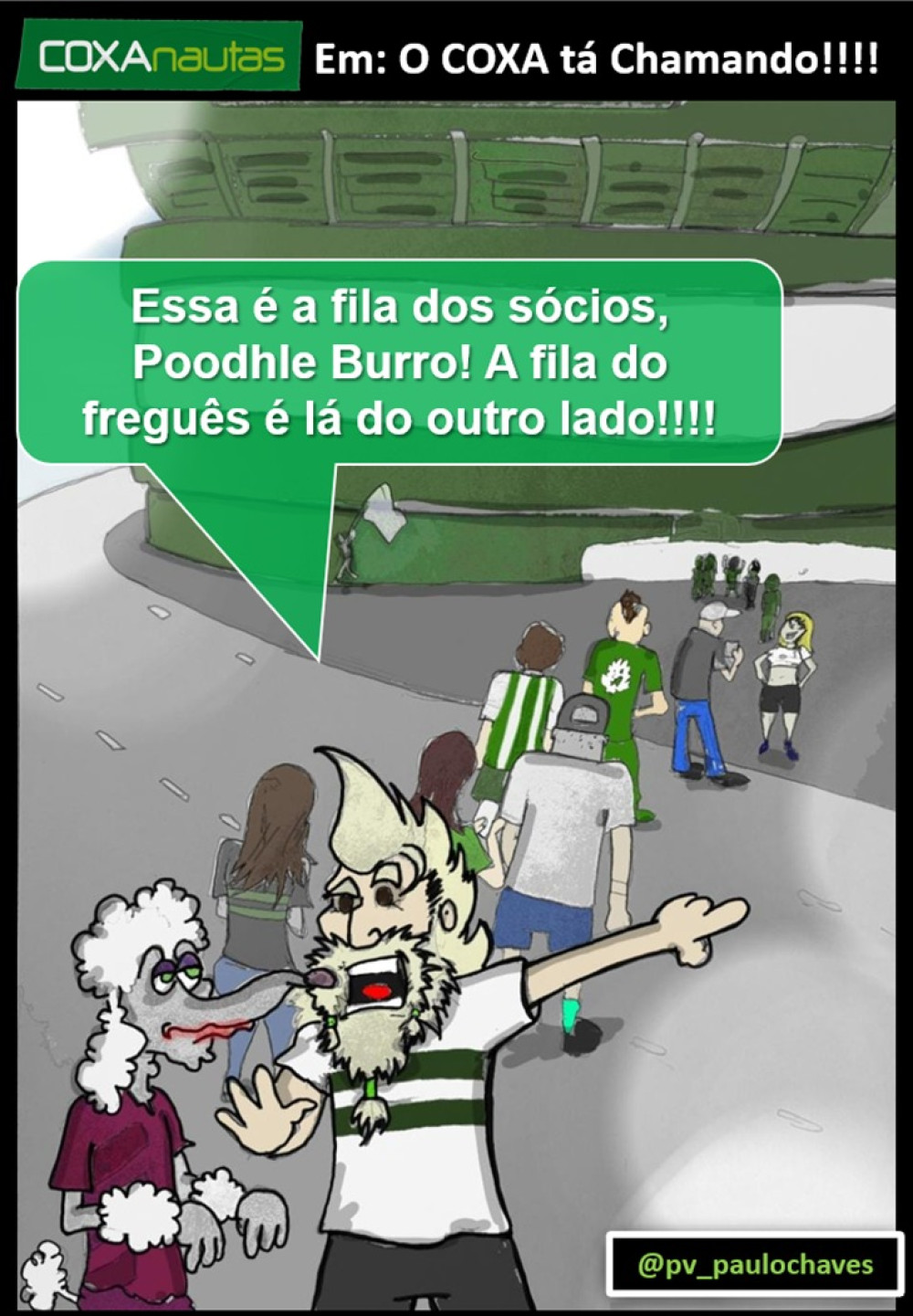 O COXA tá chamado!!!