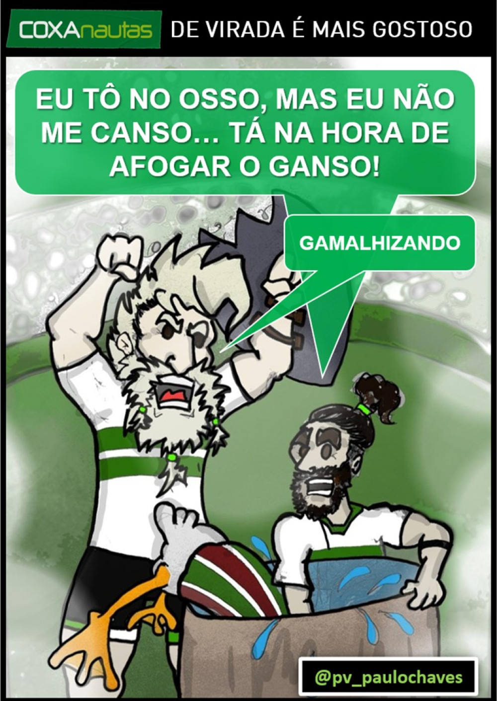 Esse Verdão está lindo D+