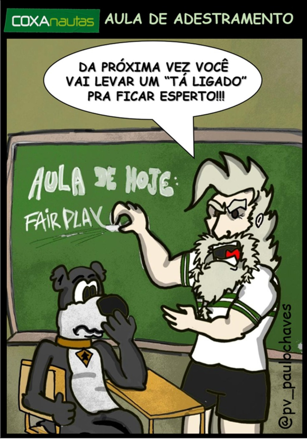 Aula de Adestramento