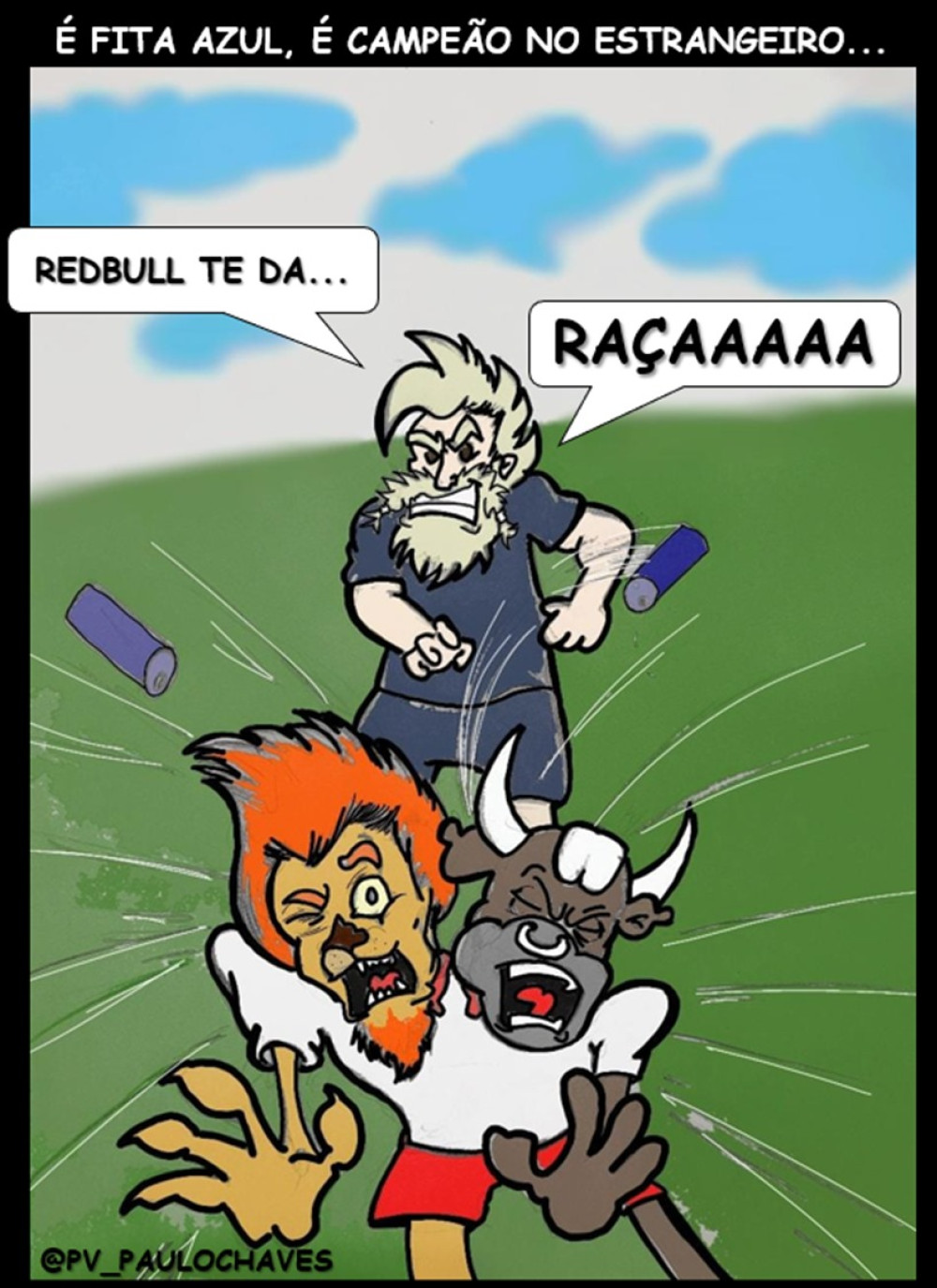 RedBull te dá RAÇA 
