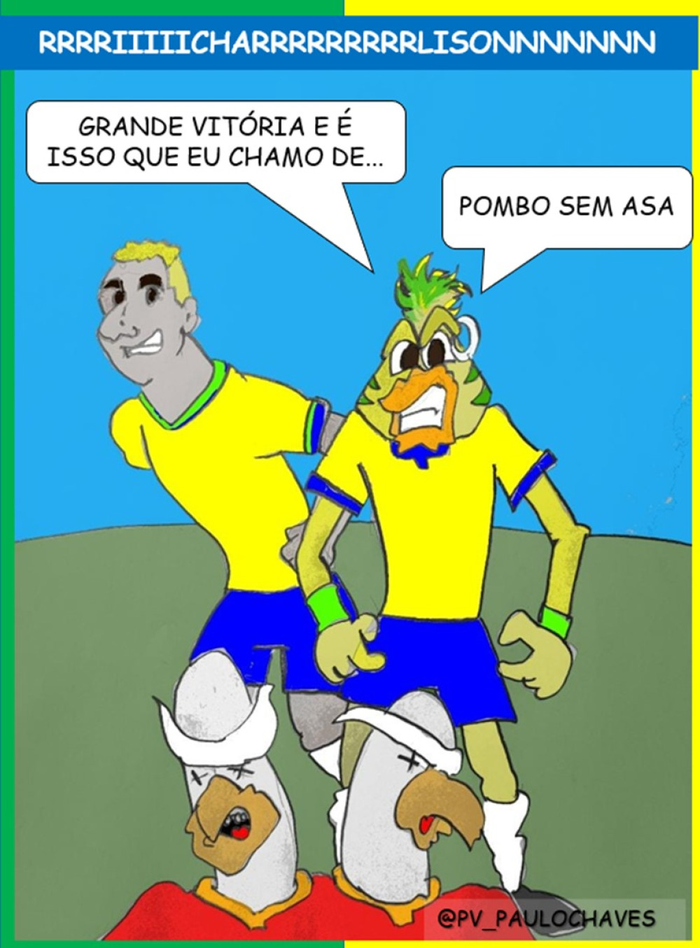 Que Pombo foi esse!?