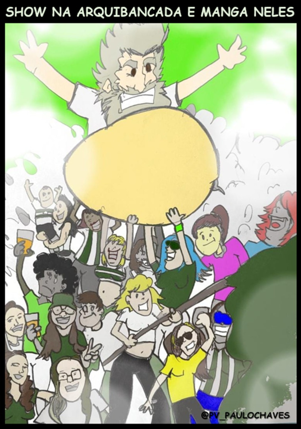 3 Pontos, Manga e Show