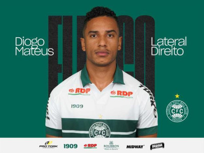 Coritiba confirma Diogo Mateus