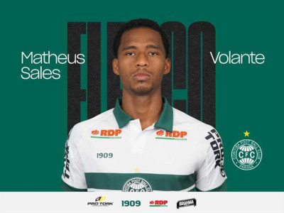 Coritiba apresenta Matheus Sales