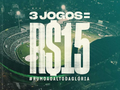 3 jogos por 15