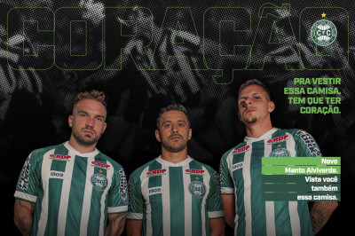 Coritiba lança novo uniforme