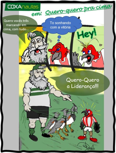 Quero-quero pra cima!